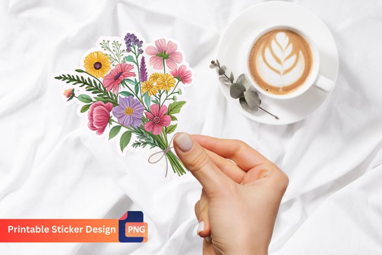 Flower Bouquet Clipart Image 18
