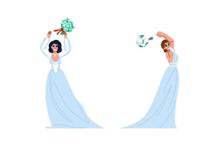 Bride Vector Image 14