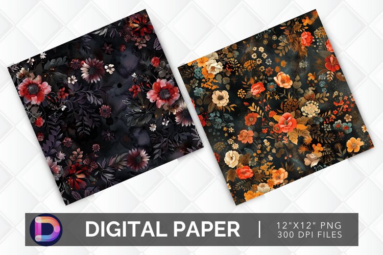 Bouquets in the Dark Digital Paper