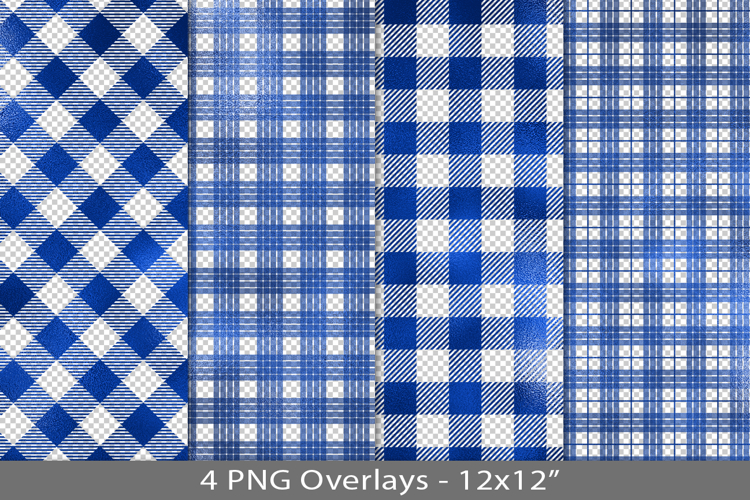 Blue foil seamless pattern overlay, PNG