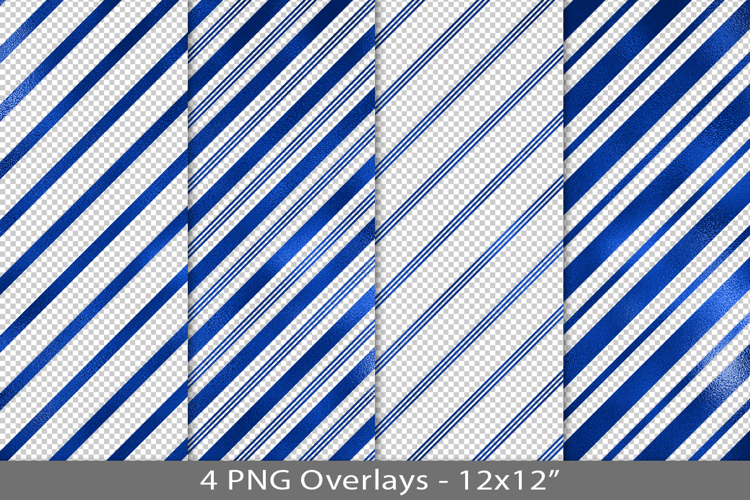 Blue foil seamless pattern overlay, PNG