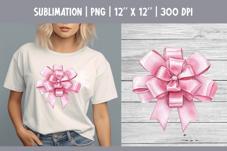 Pink Bow Clipart Image 15