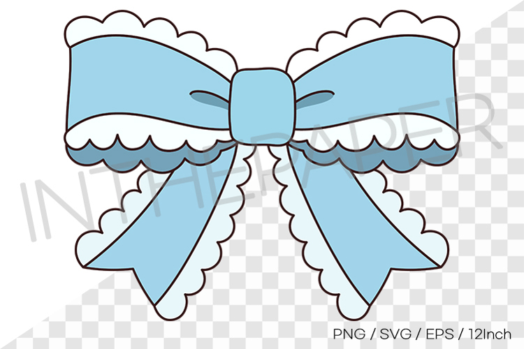 Lace trim bow PNG Clipart ribbon illustration EPS SVG