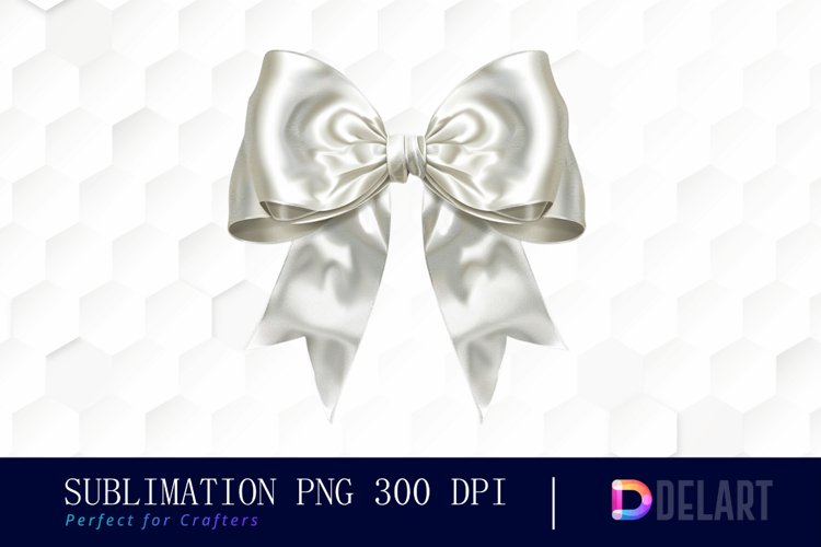 Bow and Silver Bow Illustration Clipart example image 1