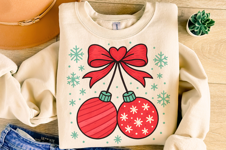 Christmas Bow Clipart Image 2