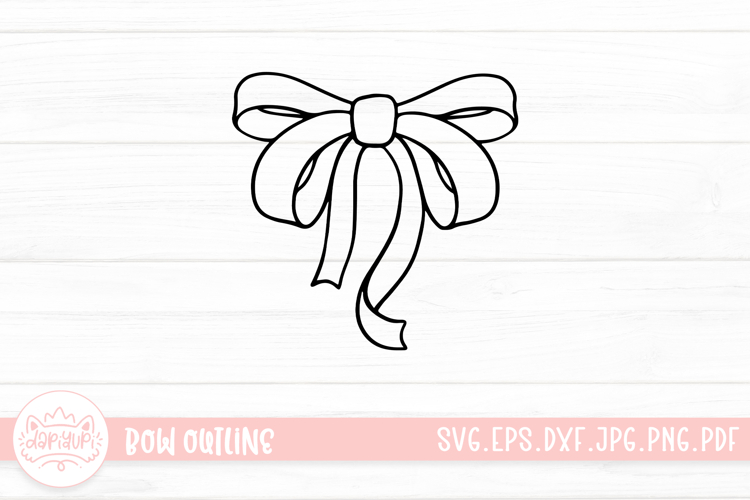 Hair Bow Svg Image 11