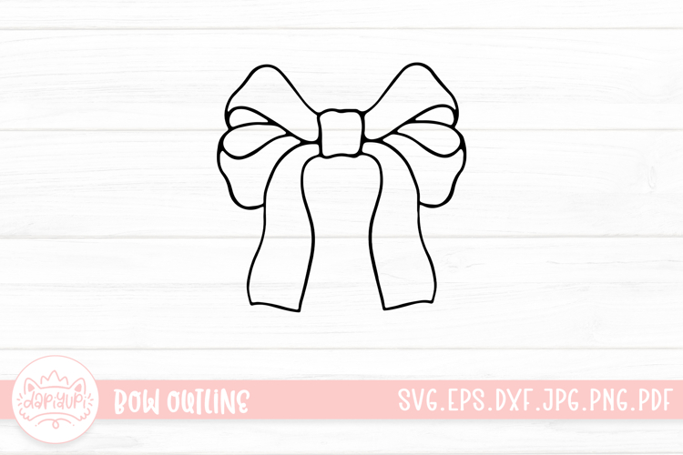 Hair Bow Svg Image 3