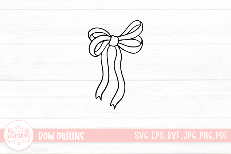 Hair Bow Svg Image 5