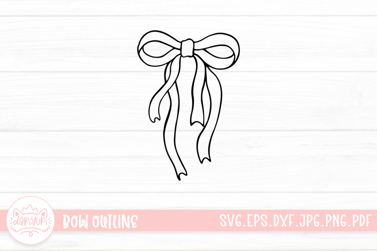 Hair Bow Svg Image 7