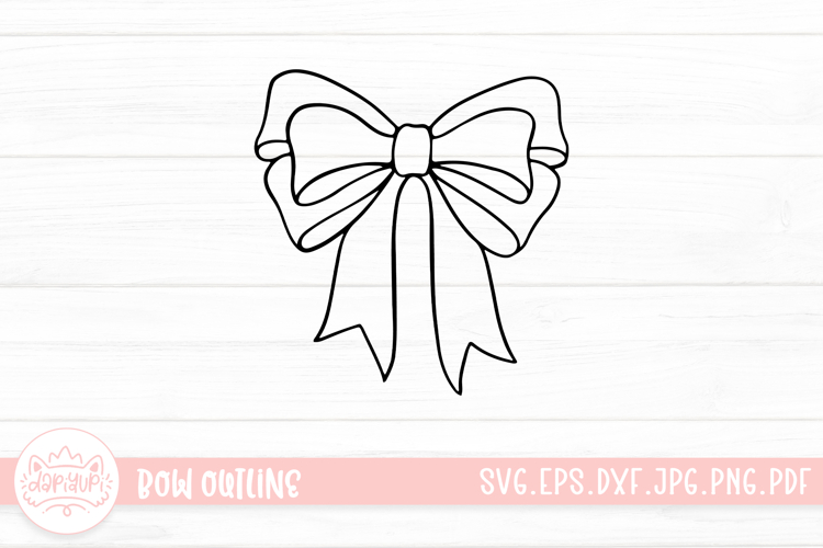 Hair Bow Svg Image 10