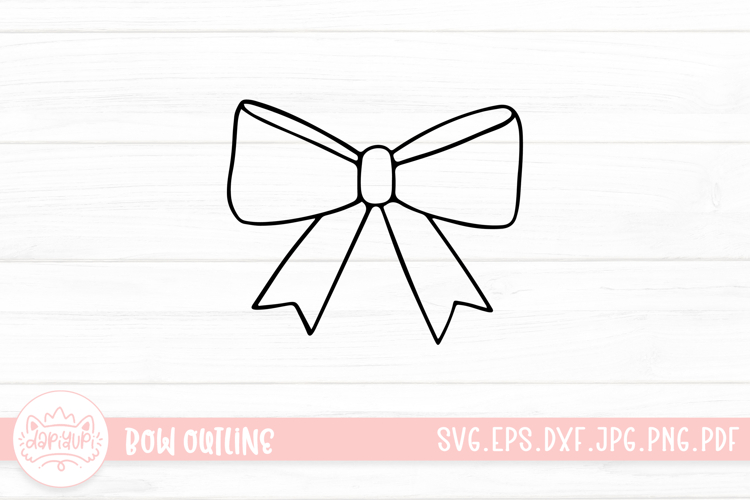 Hair Bow Svg Image 12