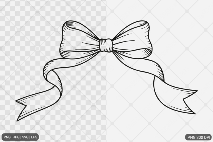 Bow Frame SVG PNG