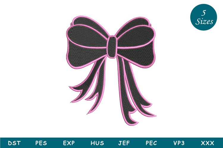 Bow-Machine Embroidery