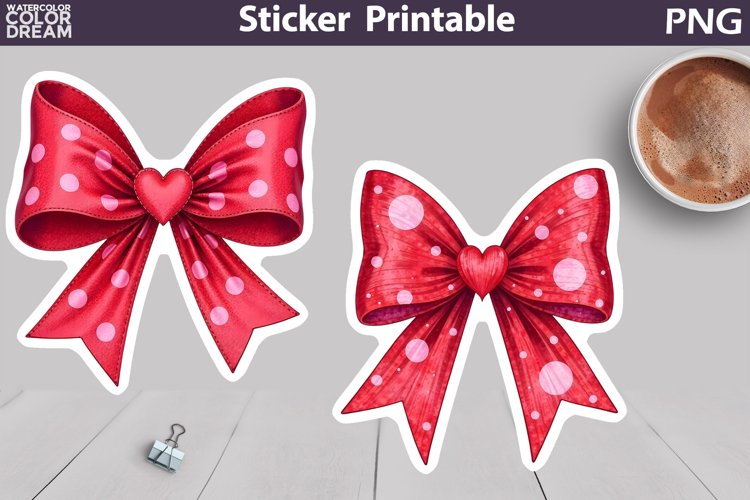 Red Bow Clipart Image 2