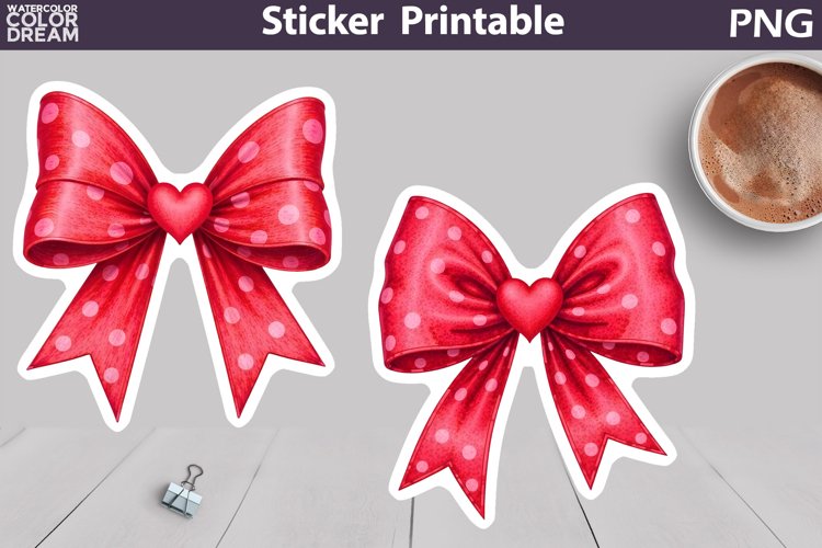 Red Bow Clipart Image 11