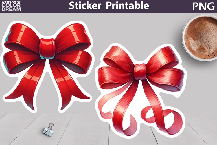 Red Bow Clipart Image 23