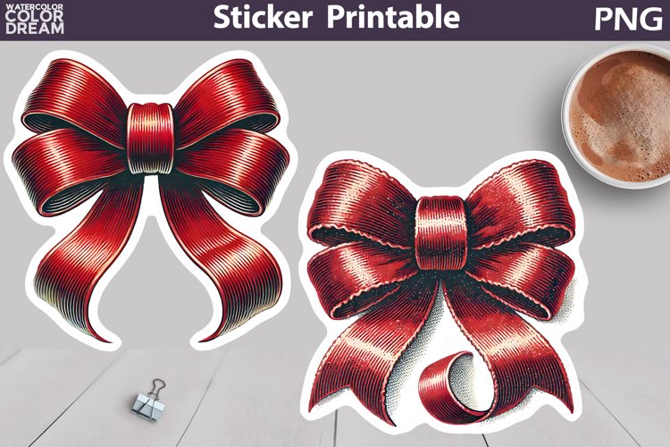 Red Bow Clipart Image 22