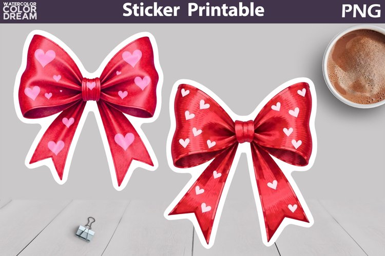 Red Bow Clipart Image 5