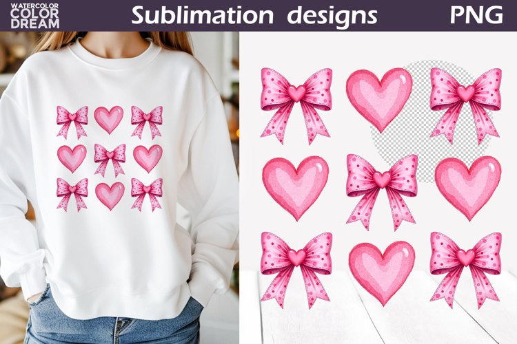 Pink Heart Clipart Image 9