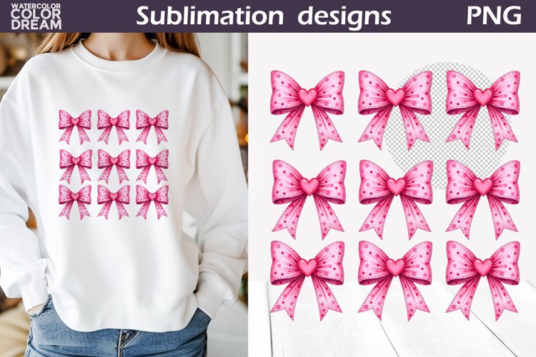 Pink Bow Clipart Image 18