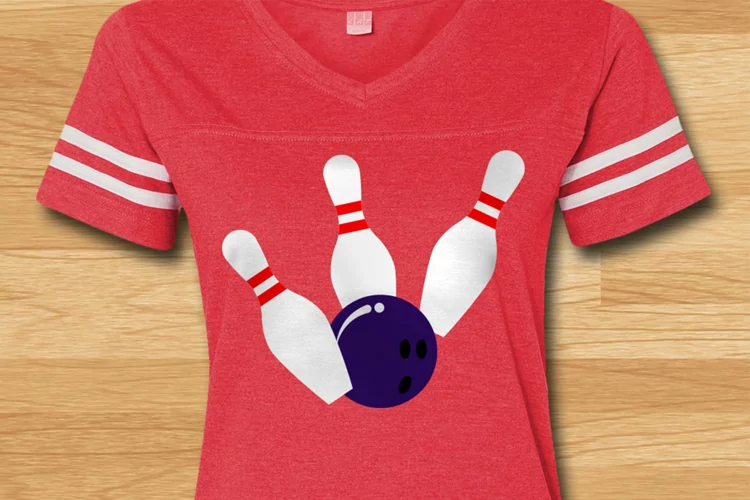 Bowling Ball and Pins SVG File