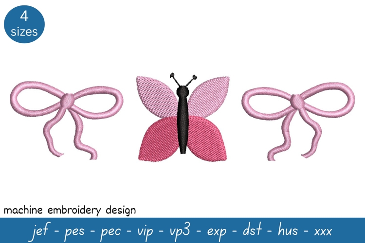 Butterfly Embroidery Image 7