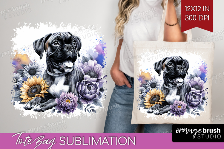 Boxer Dog Clipart Image 6