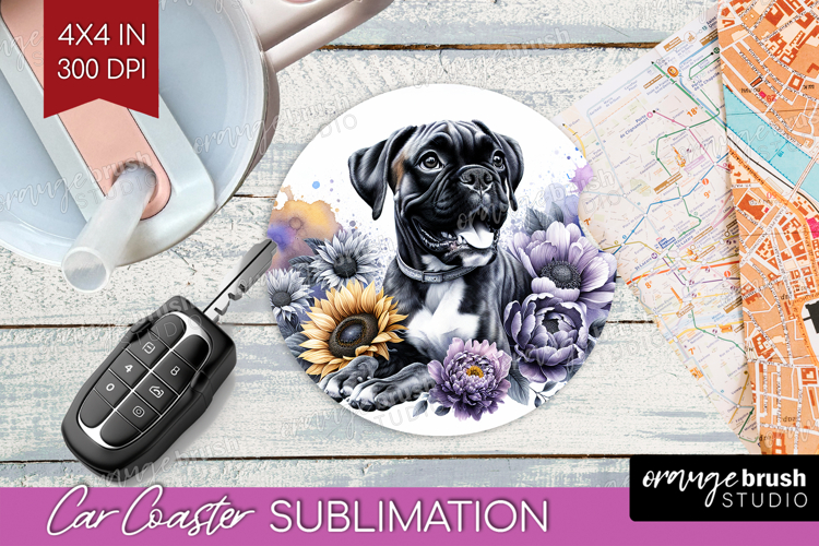 Boxer Dog Clipart Image 21