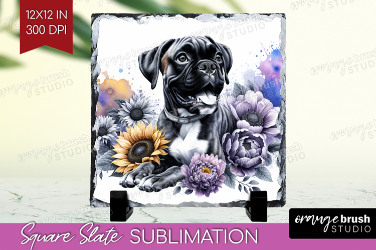 Boxer Dog Clipart Image 9