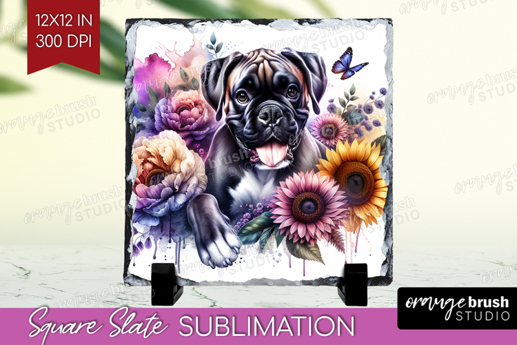 Boxer Dog Clipart Image 8