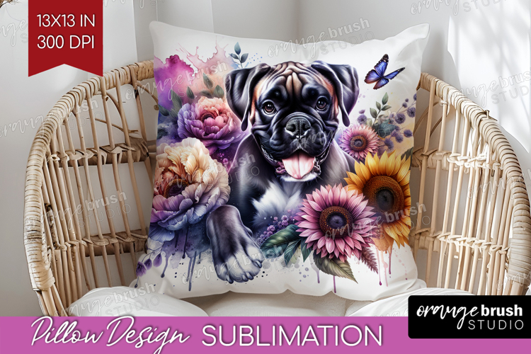 Boxer Dog Clipart Image 2
