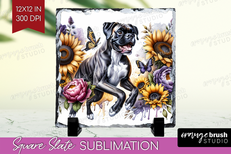 Boxer Dog Clipart Image 7