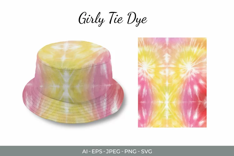 Watercolor Girly Tie Dye