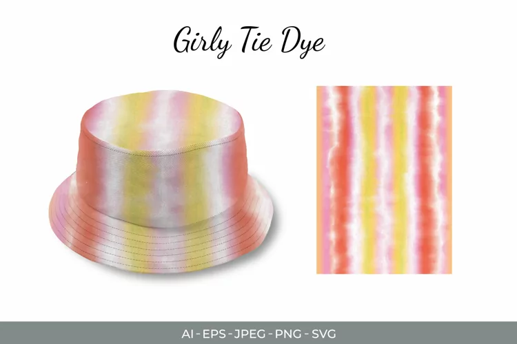 Watercolor Girly Tie Dye