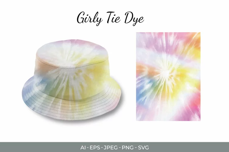 Watercolor Girly Tie Dye