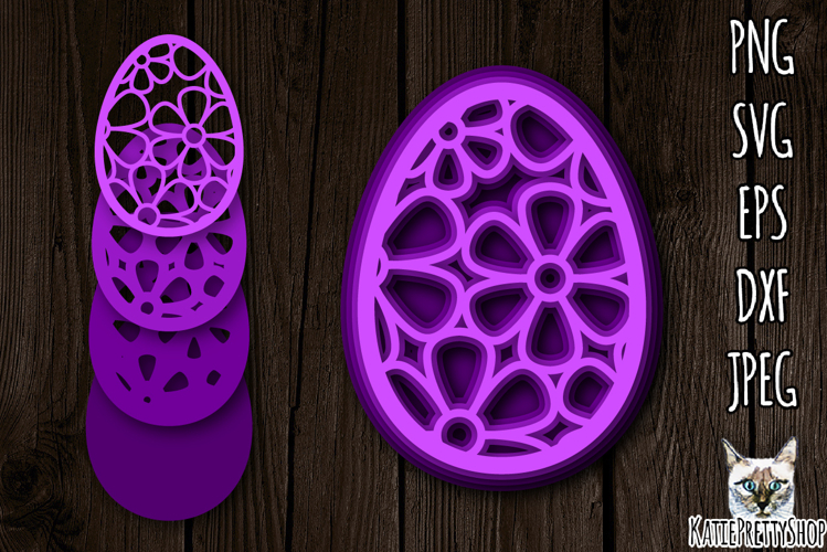 3d Easter Egg Svg Image 13
