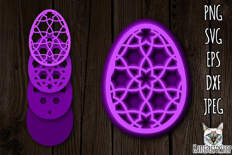 3d Easter Egg Svg Image 11