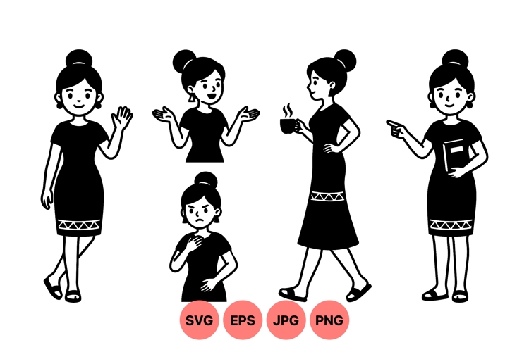 Dress Clipart Image 7