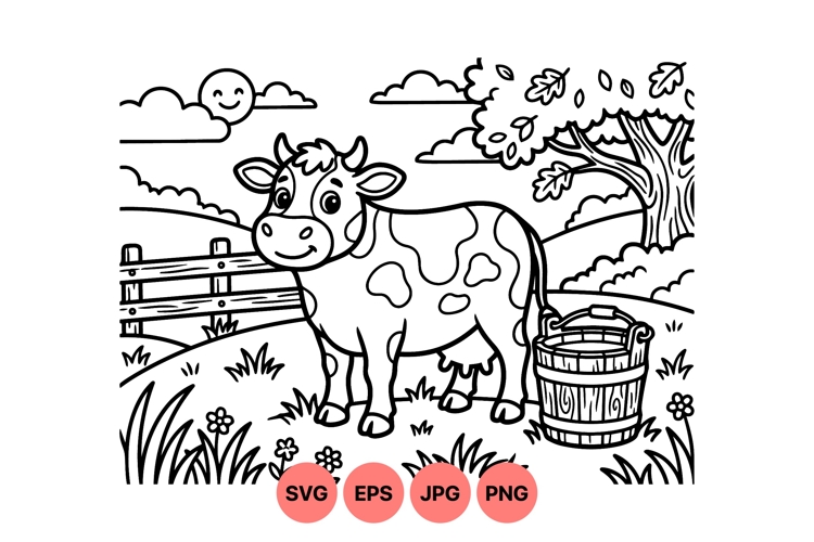 Farm Vector Image 5