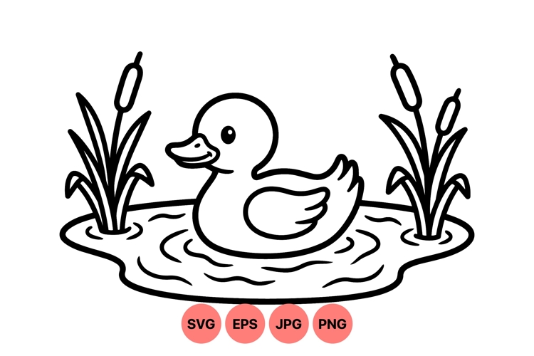 Duck Clipart Image 18