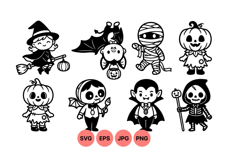 Cute Witch Clipart Image 21