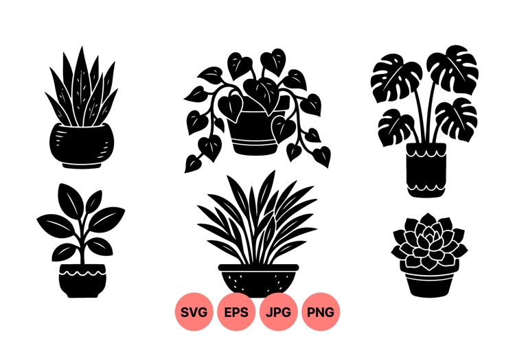 Monstera Silhouette Image 21