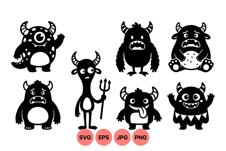 Cute Monster Drawing Image 2