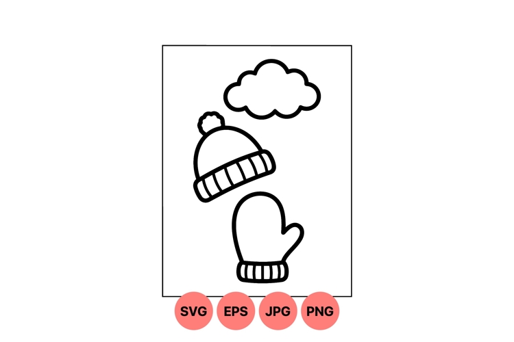 Mitten Clipart Image 11