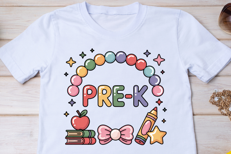 Bracelets Back to School PNG, Pre-K PNG