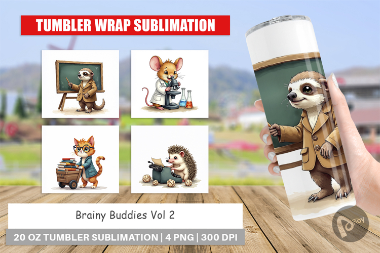 Scholarly Animals Tumbler