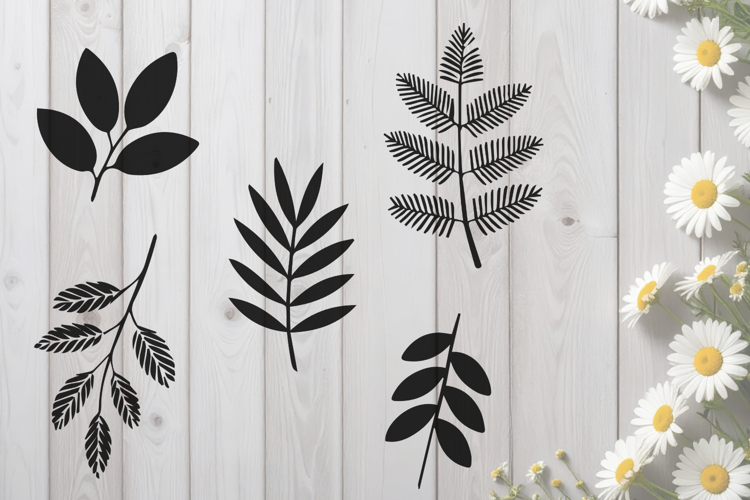 Leaves and detailed Branches SVG