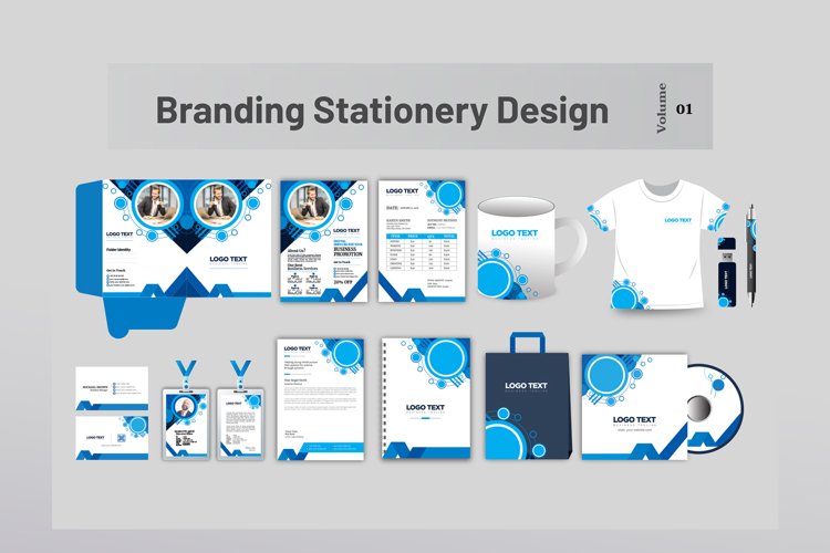 Corporate Branding Stationery Design