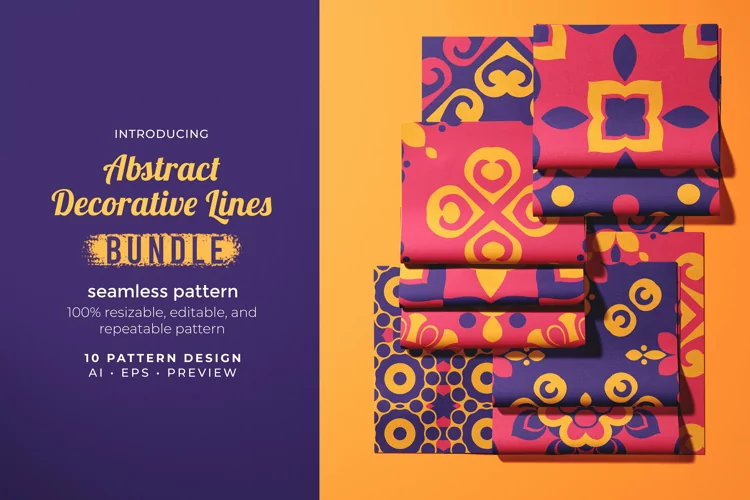 Brave Colorful Mandala - Seamless Pattern