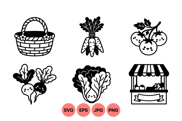 Food Clipart Black And White Image 11